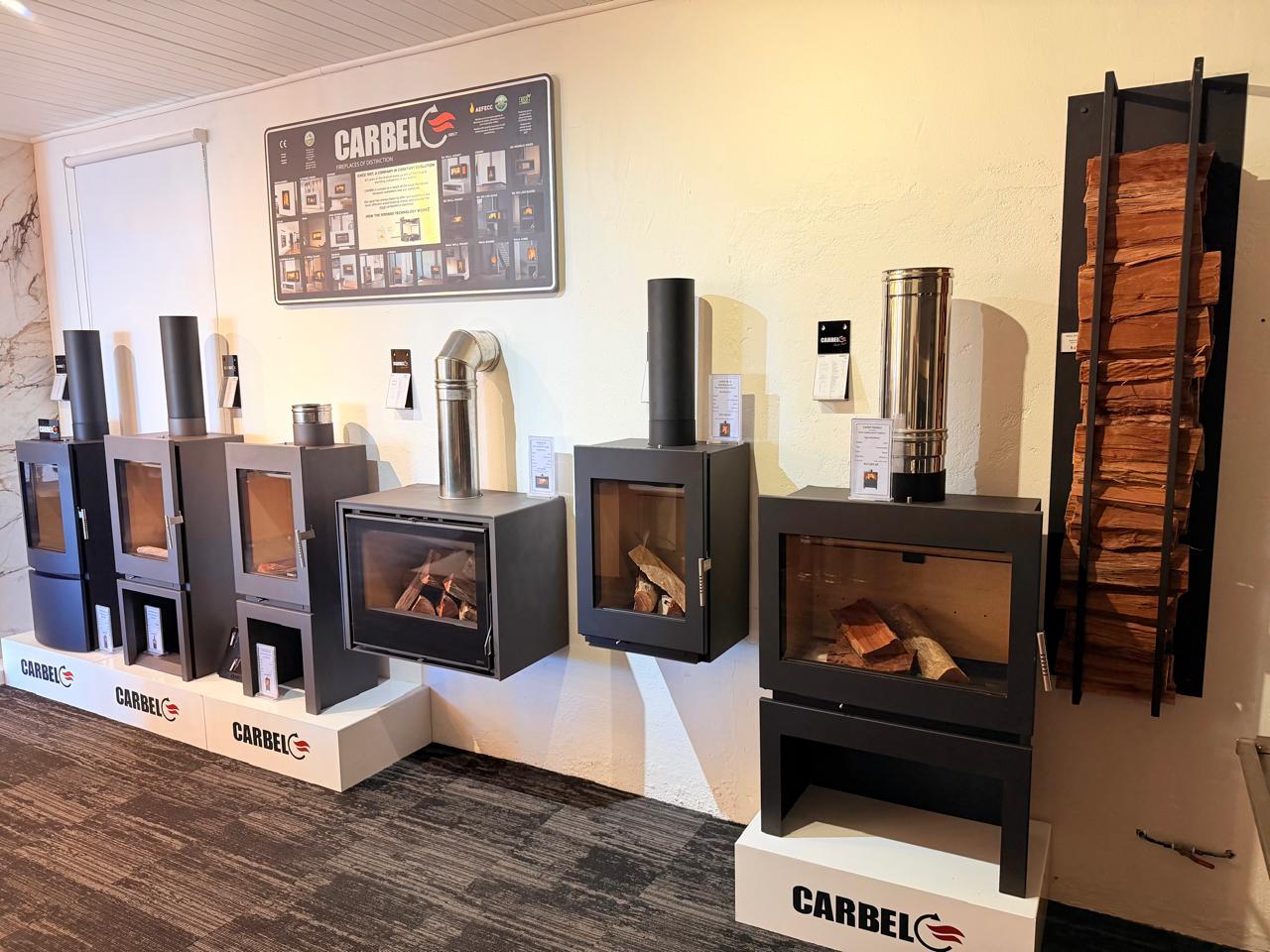 Hyper Fires Brackenfell showroom product wall