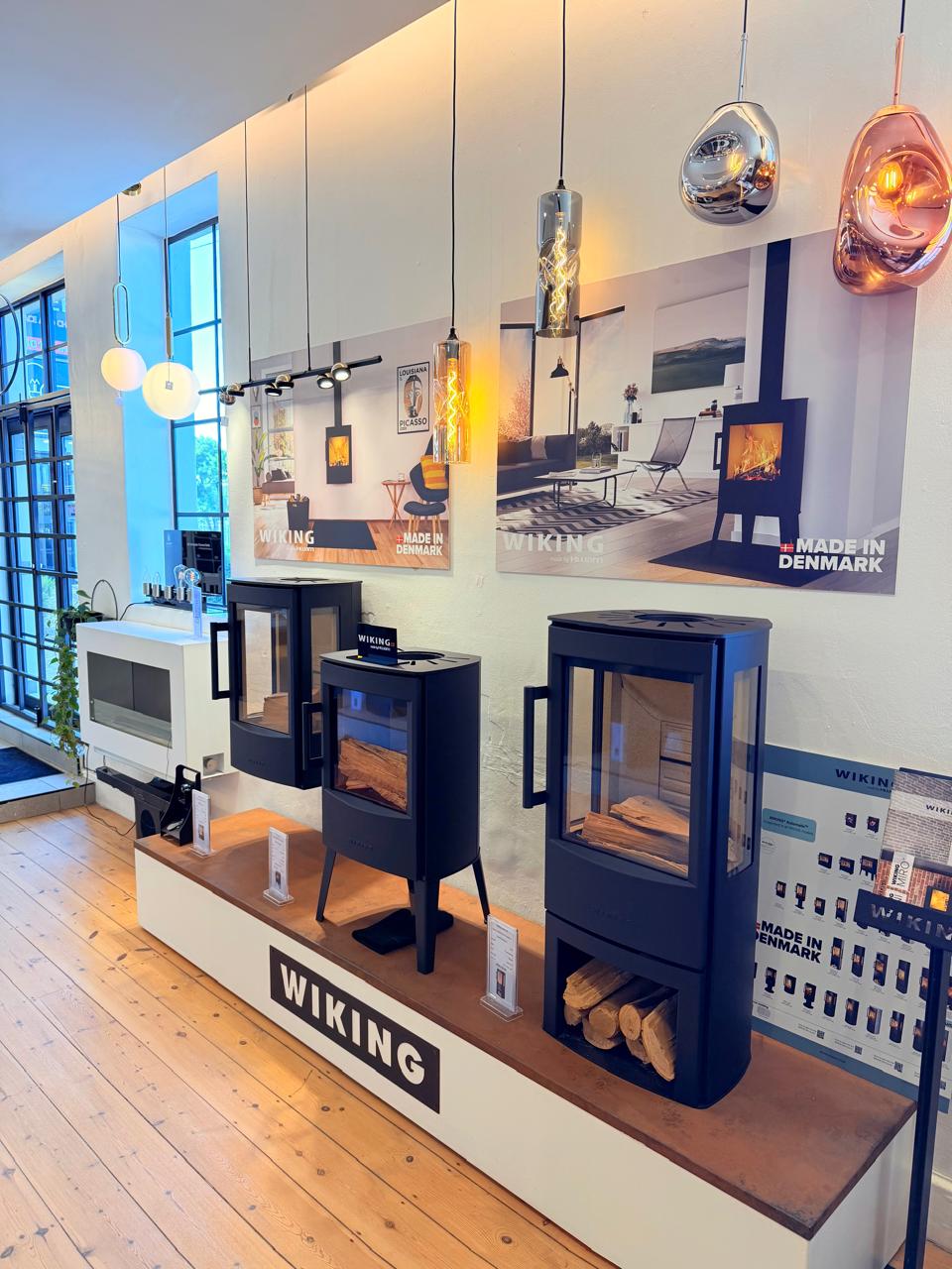 Hyper Fires Brackenfell showroom fireplace display