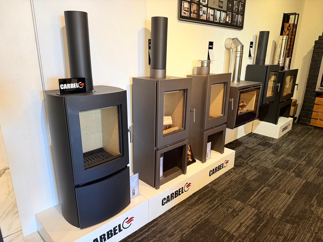 Hyper Fires Brackenfell showroom display wall