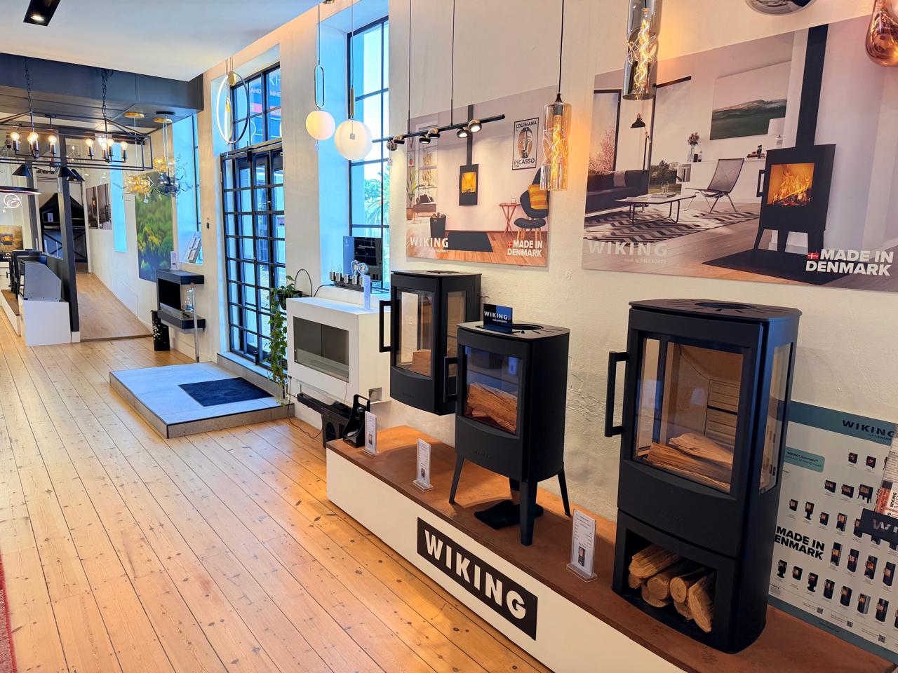 Hyper Fires Brackenfell showroom with fireplaces and braais