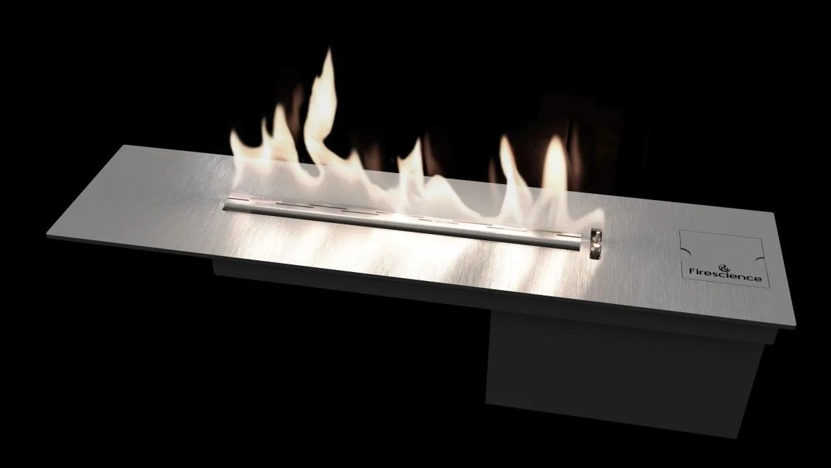 SAFIRE stainless steel drop-in flueless gas grate