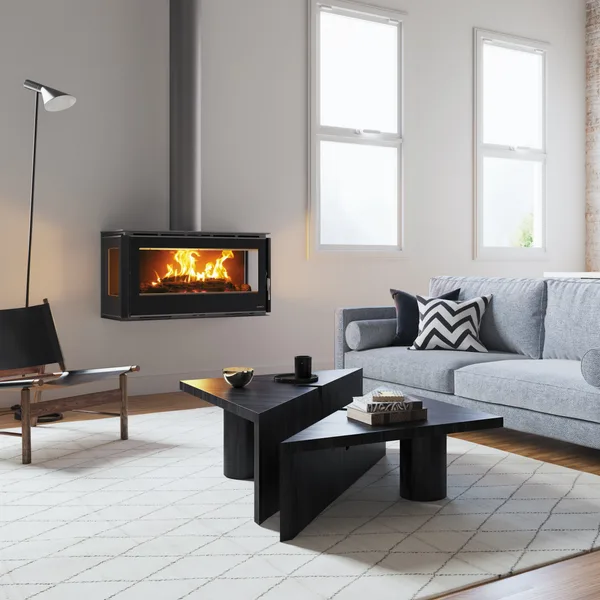 Carbel RA 3 Sided Fireplace