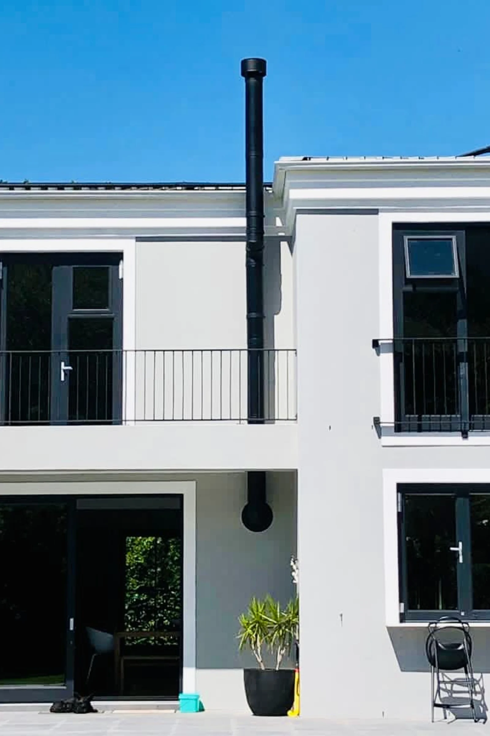 DINAK DOUBLE WALL BLACK FLUES