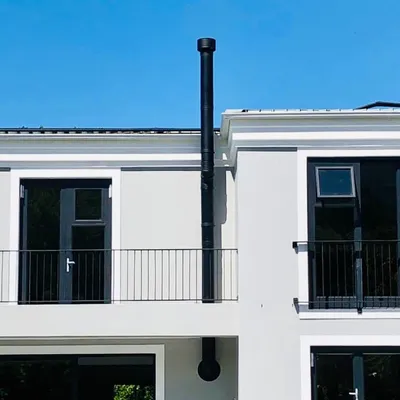 DINAK DOUBLE WALL BLACK FLUES