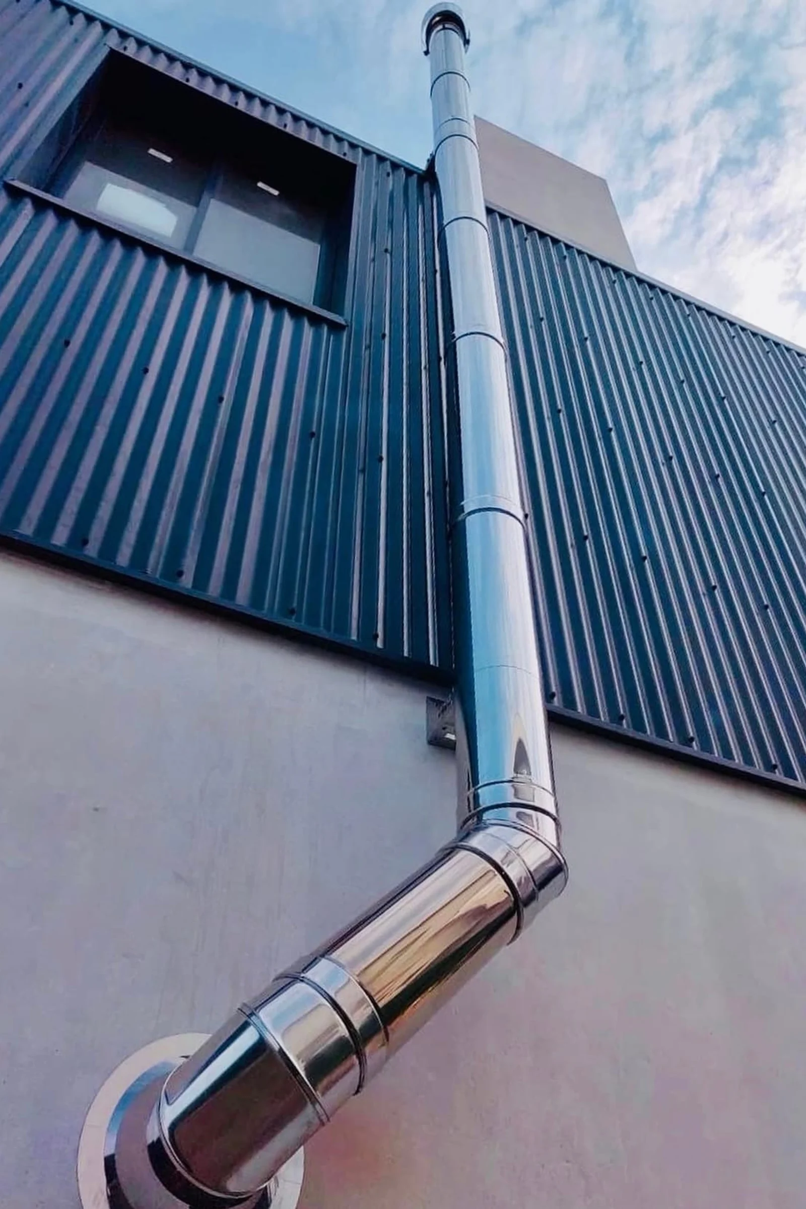DINAK DOUBLE WALL FLUES 304 S/STEEL