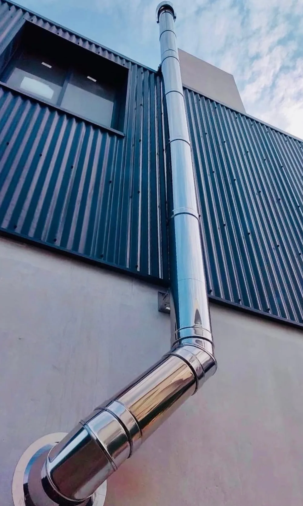 DINAK DOUBLE WALL FLUES 304 S/STEEL