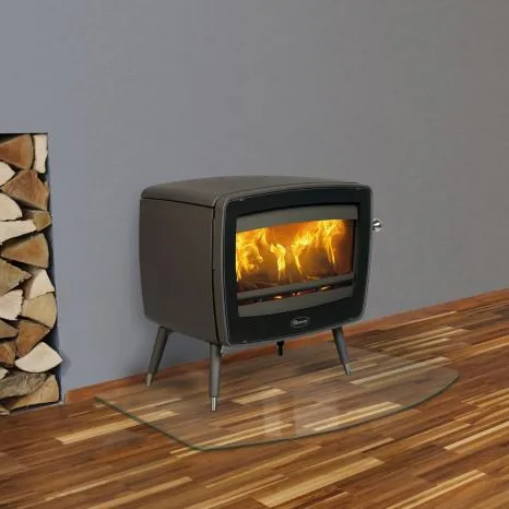 Dovre Vintage 50 fireplace in a warm living room