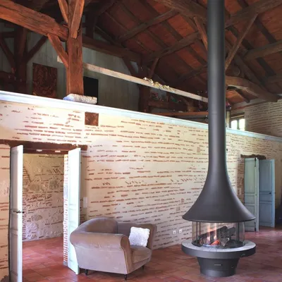 EVA 992 CENTRAL FIREPLACE 2