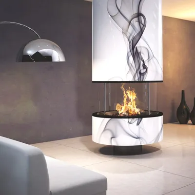 IRENIA 910 CENTRAL FIREPLACE VOLUTE