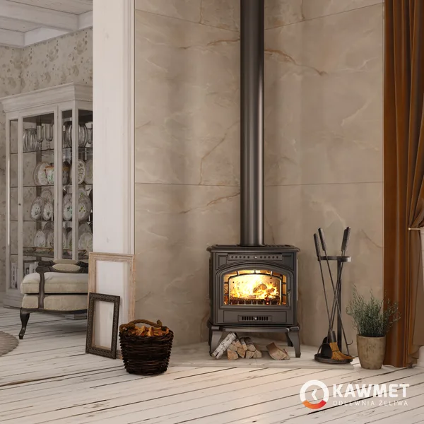 Wood burning stove KAWMET P7 (9.3 kW) ECO1