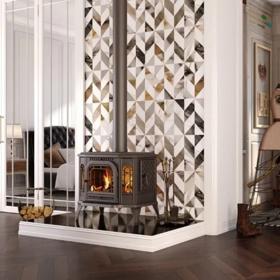 Kawmet P7 PB Eco freestanding fireplace