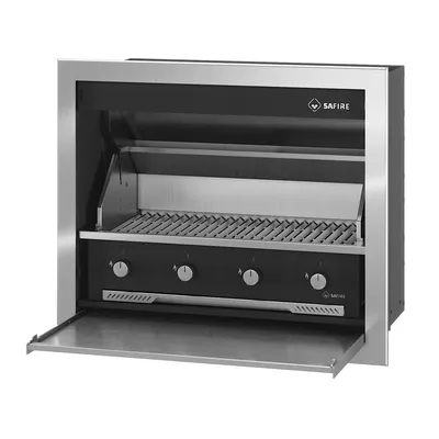 1000 Braai with 970 Insert Black
