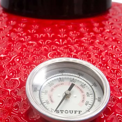 Stouff-29inch—Red—Thermometer